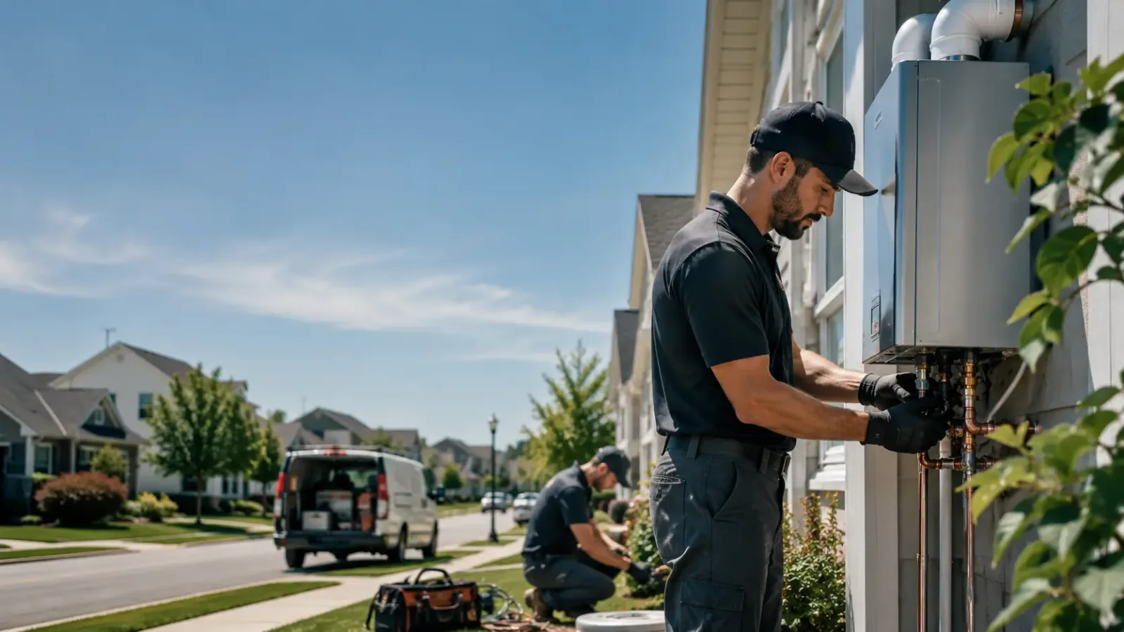 Tankless Water Heater Installation in Maypearl, TX